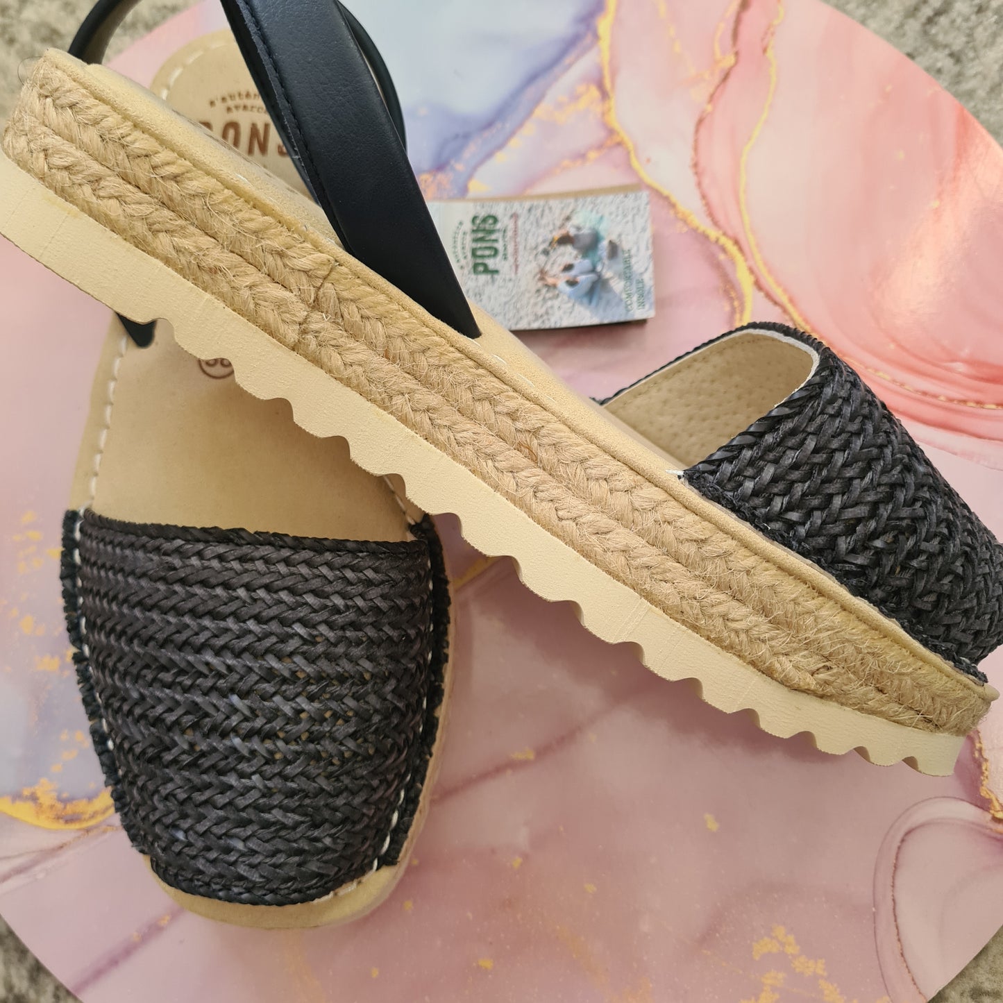 Charcoal Espadrille Pons